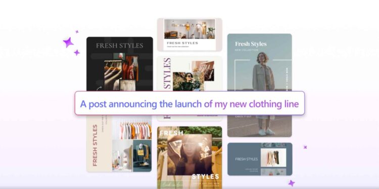 網頁&社群圖片設計的好幫手Microsoft Designer APP新上架（圖多）